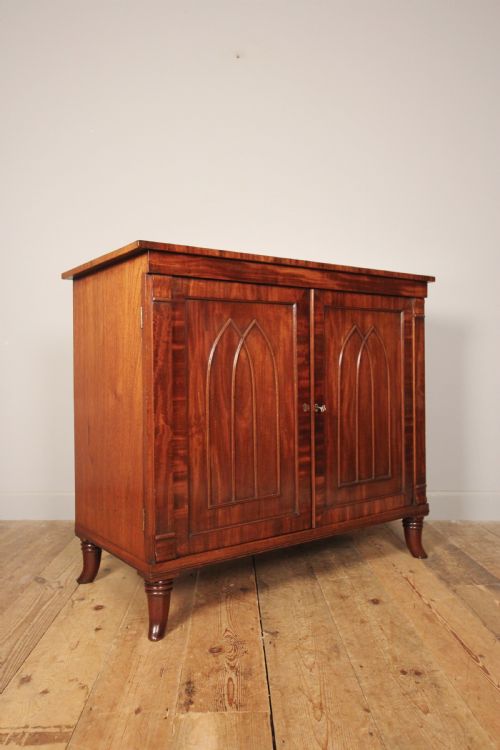 Highly Stylish Regency Mahogany Side Cabinet