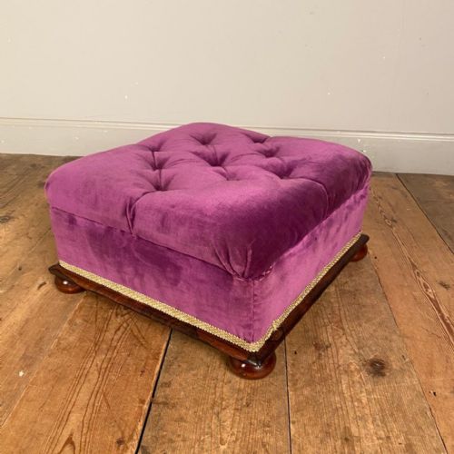 William IV Rosewood Footstool