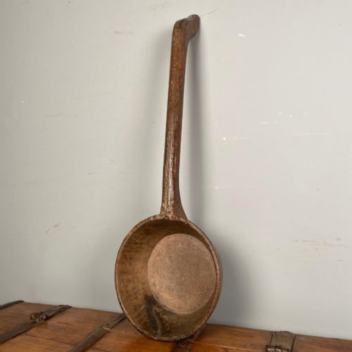 Large 19th C Sycamore Ladle