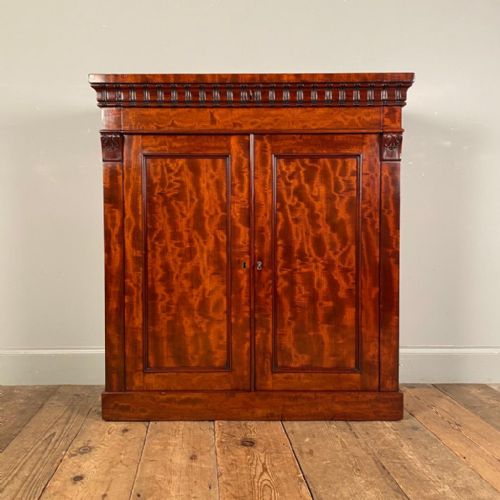 Wonderful Small George IV Mahogany Dwarf Cabinet