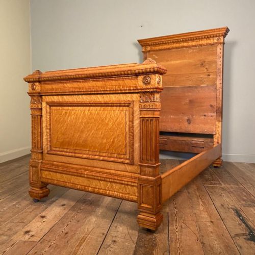 Stunning Holland & Sons Birdseye Maple Single Bed