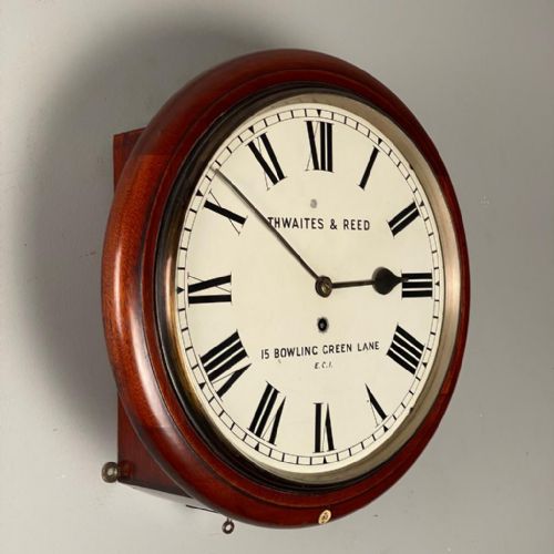 Thwaites & Reed Bank of England Dial Clock