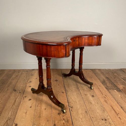 George IV Kidney Shaped Desk