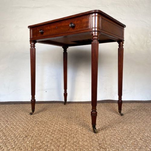fig 1. Gillows Regency Mahogany Chamber Table