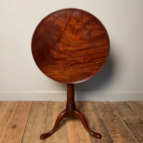 George II Gun Barrel Tilt Top Table