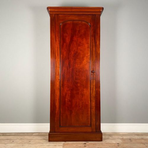Holland & Sons Mahogany Linen Press