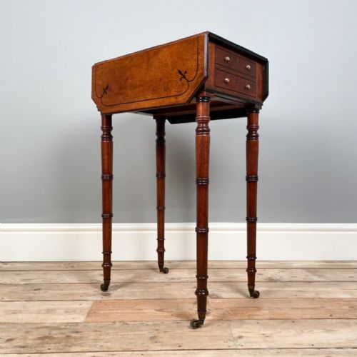 Small Regency Mahogany Sofa Table