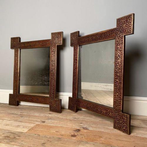 A Pair of Hoshiarpur Mirrors