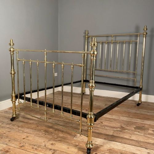 Classic Brass Double Bed by Hoskins & Sewell for Maple & Co.