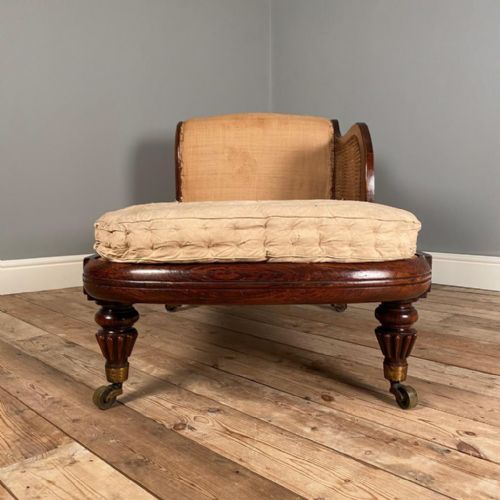 fig 1. Small Gillows Chaise Longue
