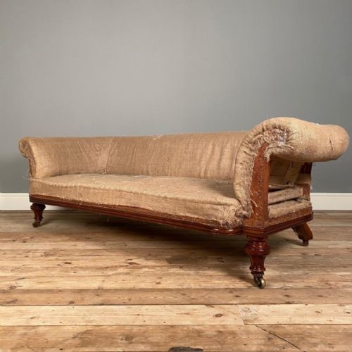 fig 1. Holland & Sons Walnut Chesterfield Sofa