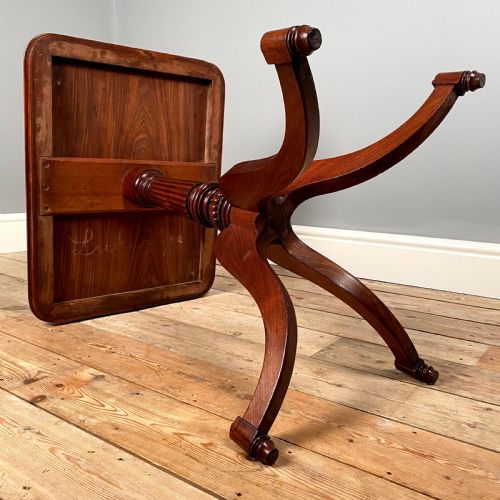 GILLOWS REGENCY MAHOGANY OCCASIONAL TABLE - ADDITIONAL PHOTO 4