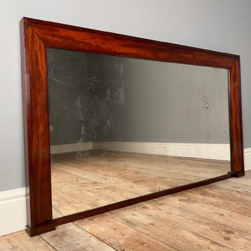 William IV Mahogany Wall Mirror