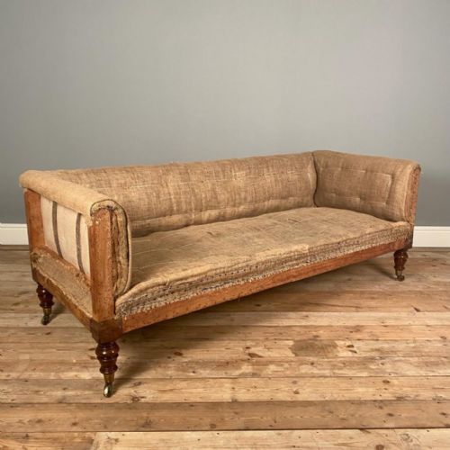 fig 1. 19th C. Gillows Mahogany Sofa