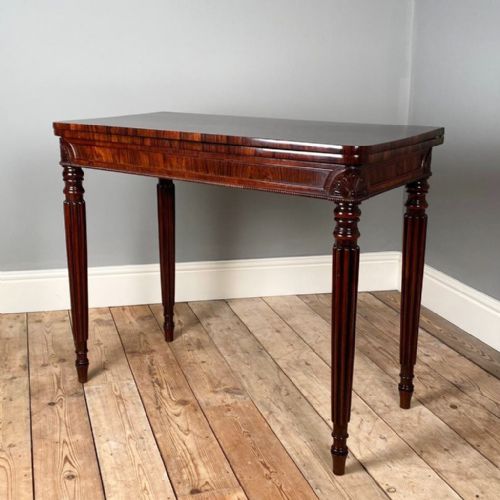 Gillows George IV Rio Rosewood Card Table