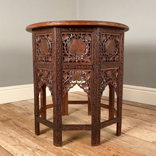 Liberty Style Padouk Moorish Table
