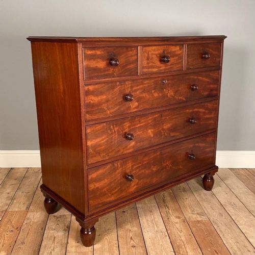 fig 1. George IV Mahogany Chest of Drawers by Gillows