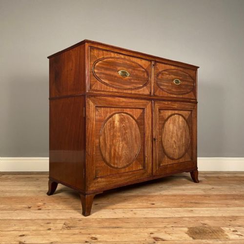 18th C. Gillows Mahogany Secretaire Cabinet