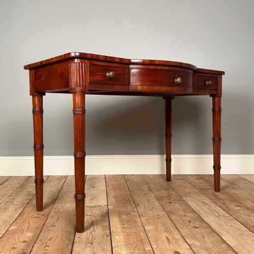 19th C Scottish Mahogany Side Table