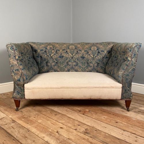 Small Shapely Edwardian Drop-end Sofa