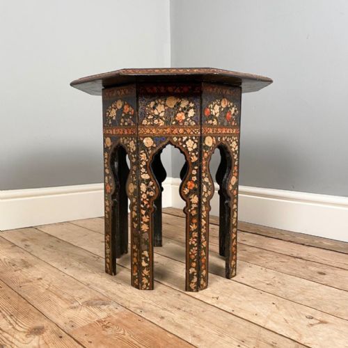 Beautiful 19th C Kashmiri Table