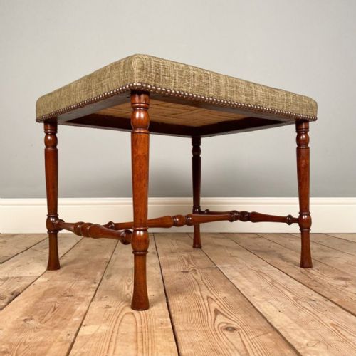 George III Rosewood Spider Stool