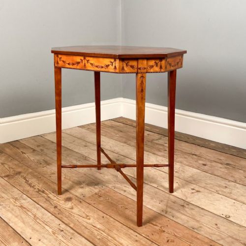 Small Gillows Satinwood Occasional Table