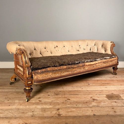 Rare 19th Century Sofa by Johnstone & Jeanes