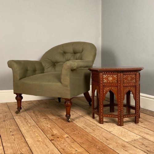 fig 1. Holland & Sons Tub Chair - Greystoke Castle, Penrith