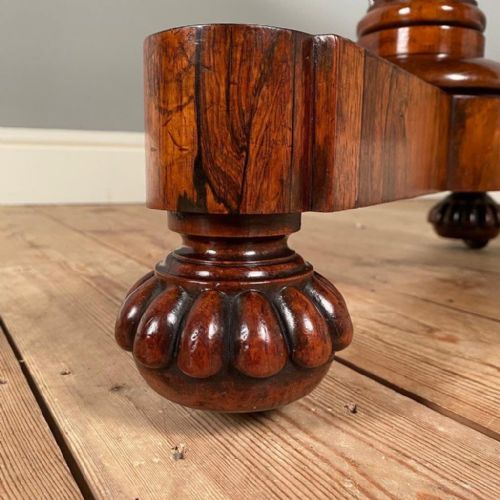 fig 2. Gillows George IV Rosewood Library Table