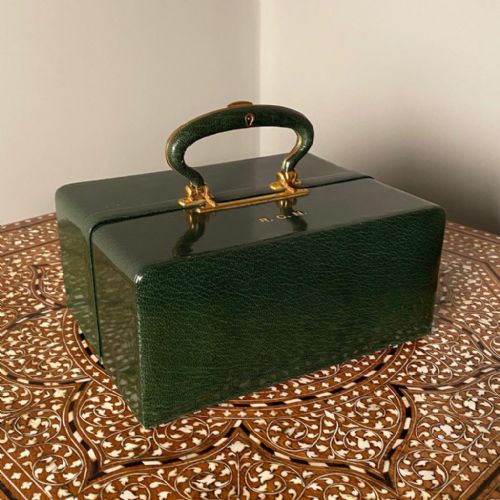 Beautiful Cantilever Jewellery Box by John Pound & Co