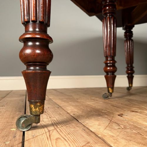 GEORGE IV GILLOWS MAHOGANY DROPLEAF TABLE - ADDITIONAL PHOTO 6