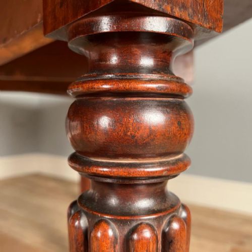 GEORGE IV GILLOWS MAHOGANY DROPLEAF TABLE - ADDITIONAL PHOTO 7