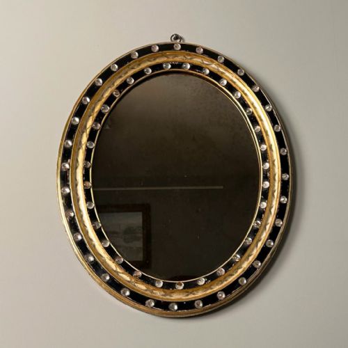 Beautiful Regency Irish Oval Mirror