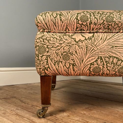 fig 1. Maple & Co Ottoman Stool