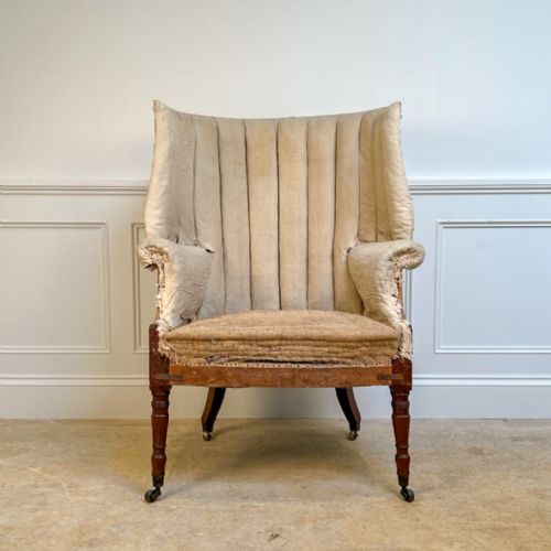 Beautiful Georgian Barrel Back Armchair