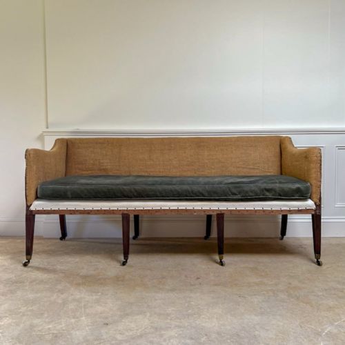 Superb George III Mahogany Sofa