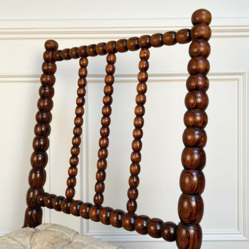 EARLY 19TH C BOBBIN CHAIR - ADDITIONAL PHOTO 4