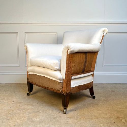 19th C Howard & Sons Woodstock Style Chair