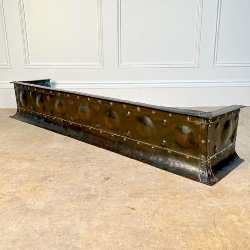 BEAUTIFUL COPPER ARTS CRAFTS FIRE FENDER - ADDITIONAL PHOTO 1