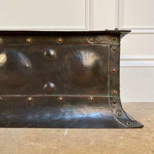 BEAUTIFUL COPPER ARTS CRAFTS FIRE FENDER - ADDITIONAL PHOTO 2