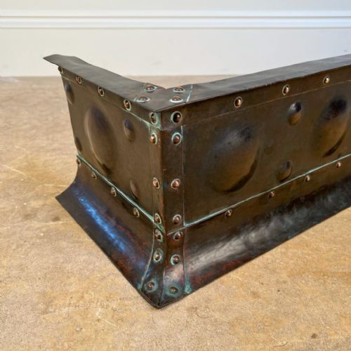 BEAUTIFUL COPPER ARTS CRAFTS FIRE FENDER - ADDITIONAL PHOTO 3