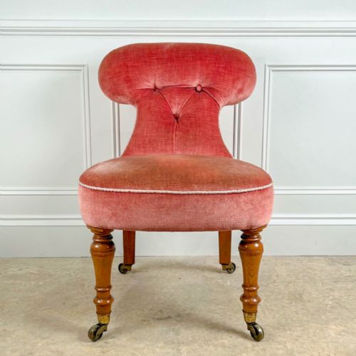 fig 3. Shapely Holland & Sons Bedroom Chair