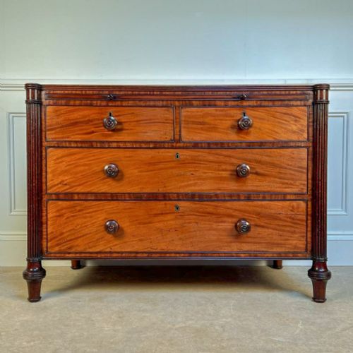 George IV Mahogany Commode Chest
