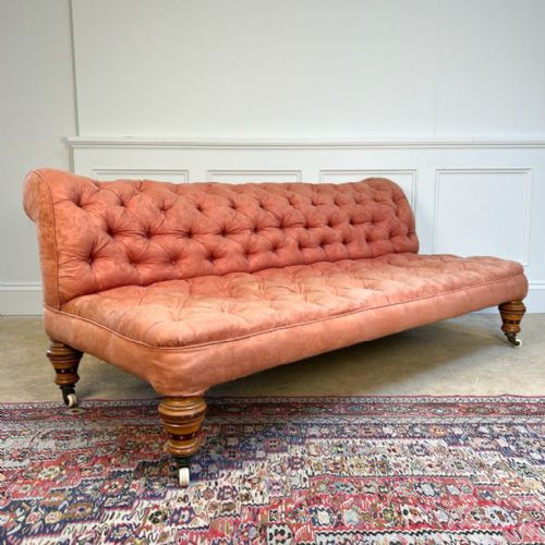 
19th C Banquet Sofa Designed by Charles Bevan