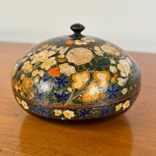 19th C Kashmiri Trinket Pot