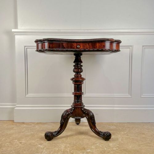 George IV Bijouterie (Display) Table Atb. Gillows