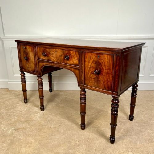 SMALL GEORGIAN MAHOGANY SIDEBOARD - ADDITIONAL PHOTO 6