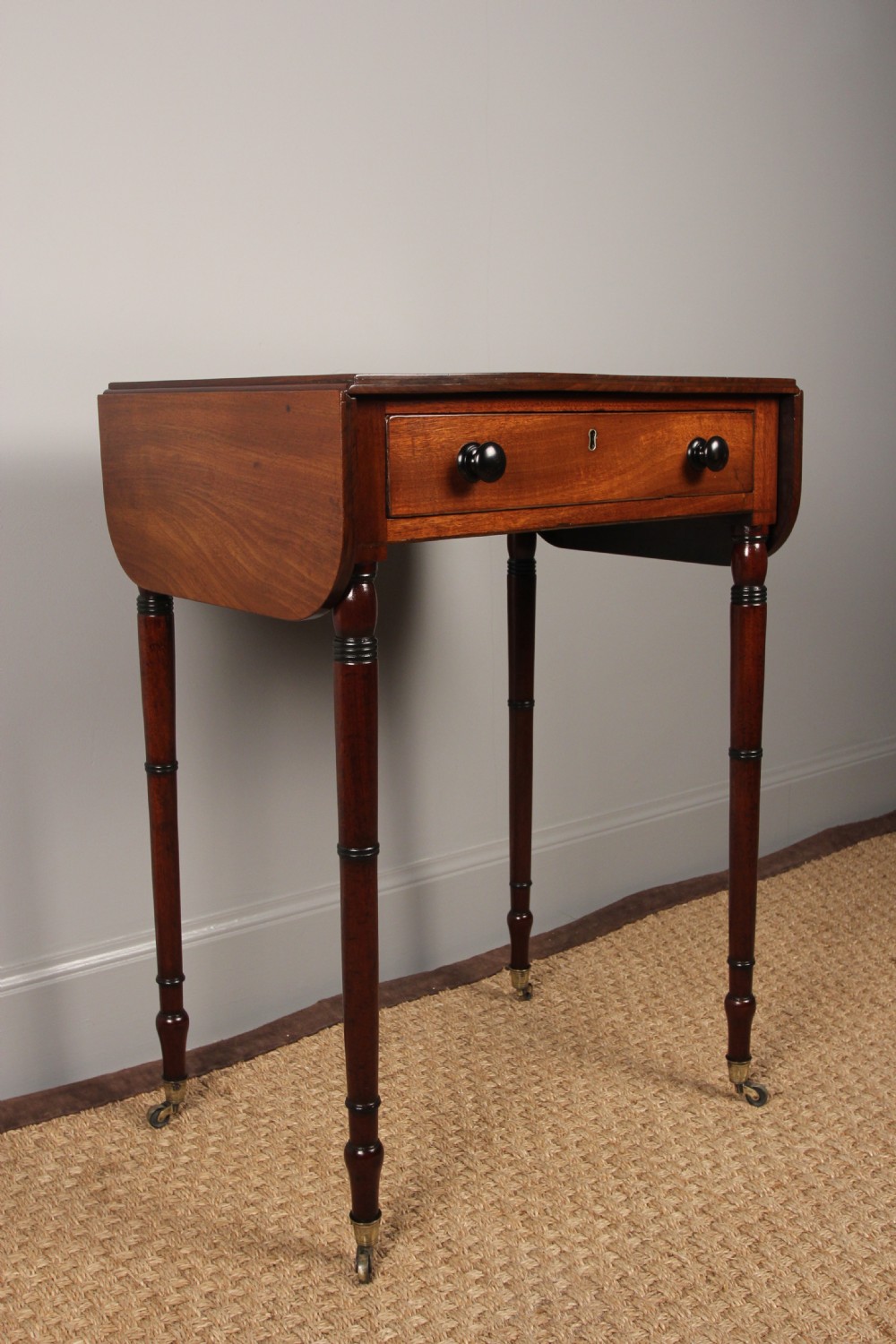 A Small Georgian Mahogany Pembroke Side Table