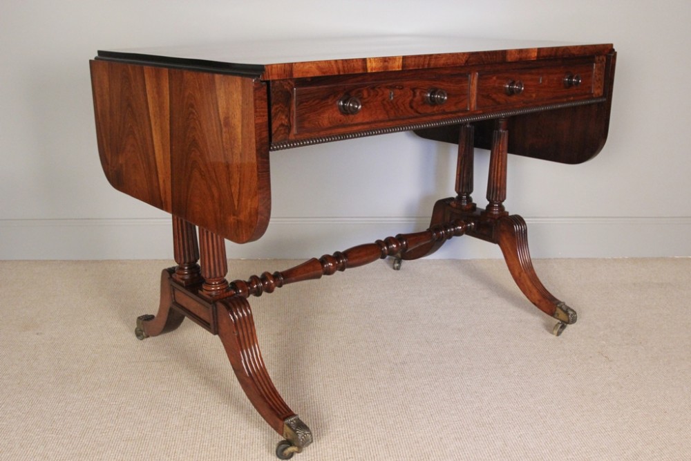 Superb Gillows George IV Rosewood Sofa Table